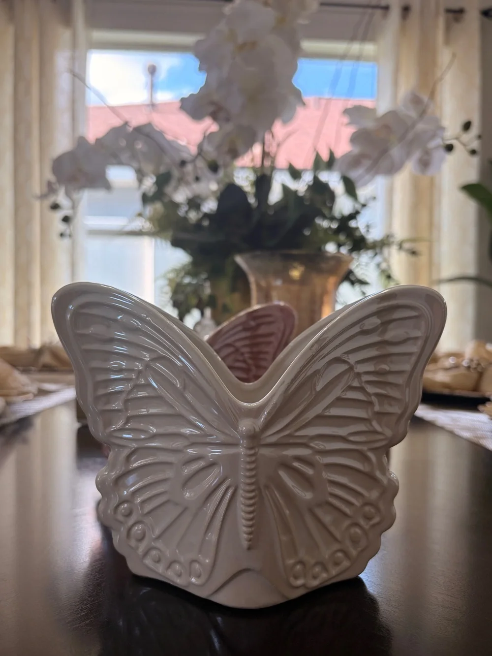 Decorative Ceramic Butterfly Vase - Pick One!!